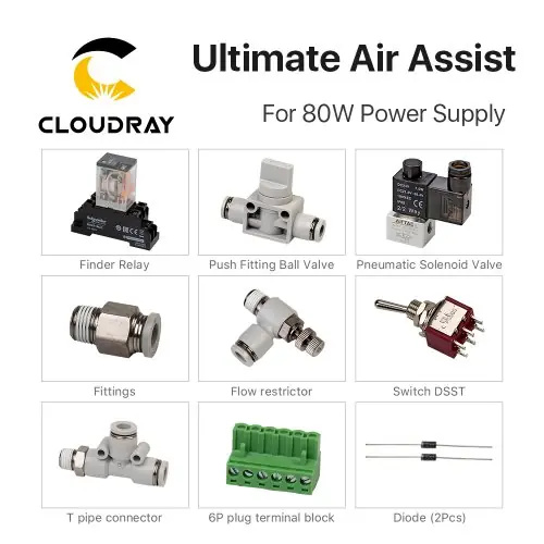 Image de Kit d'Assistance à Air Ultimate pour Laser CO2