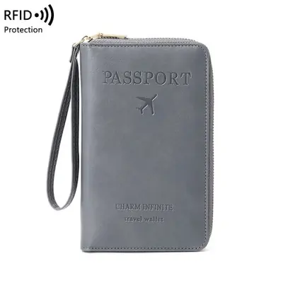 Image de Porte-Passeport RFID Bloquant & Portefeuille Voyage