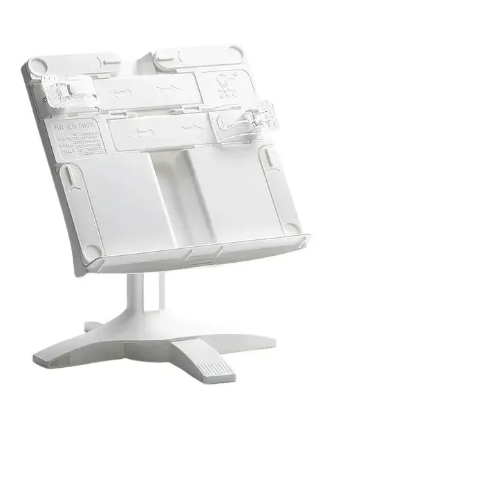 Image de Étagère de Lecture Réglable Portable - Support Livre Multifonctionnel