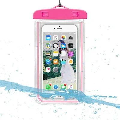 Image de pochette de téléphone étanche sac de natation pour plongée à dérive sac sec sous marin housse pour t...