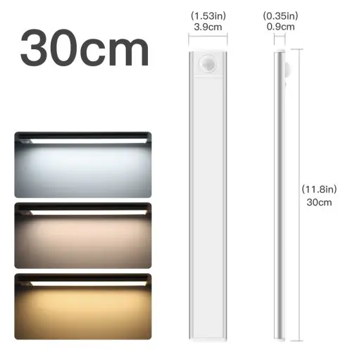 Image de Lampe LED Rechargeable avec Capteur de Mouvement