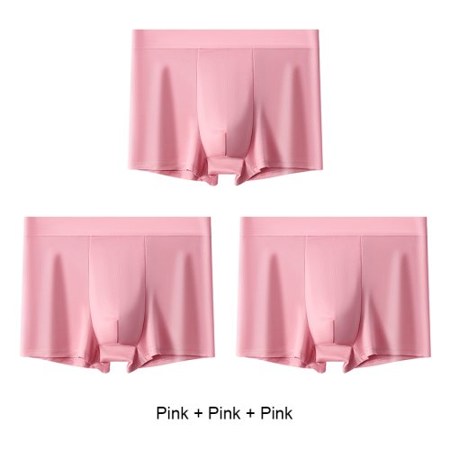 Immagine di 3PCS Biancheria Intima da Uomo di Grandi Dimensioni Boxer Traspirante Morbido Boxer da Uomo Boxer Sp...