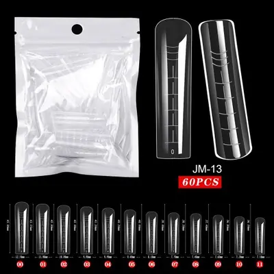 Image de Faux Ongles Gel UV - 60 Pièces
