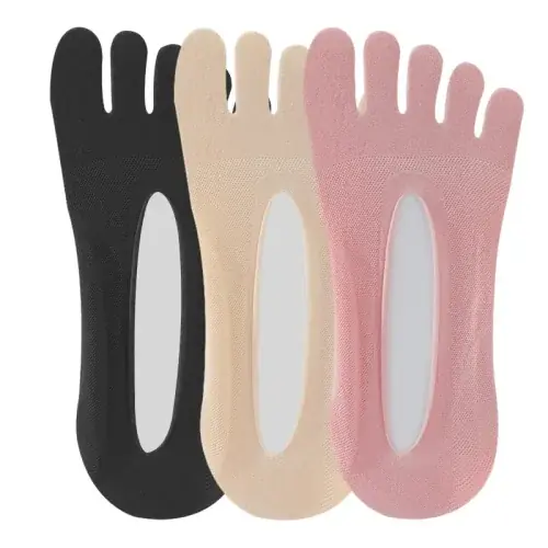 Image de Chaussettes 5 Doigts Été Femme - Lot de 3 Paires
