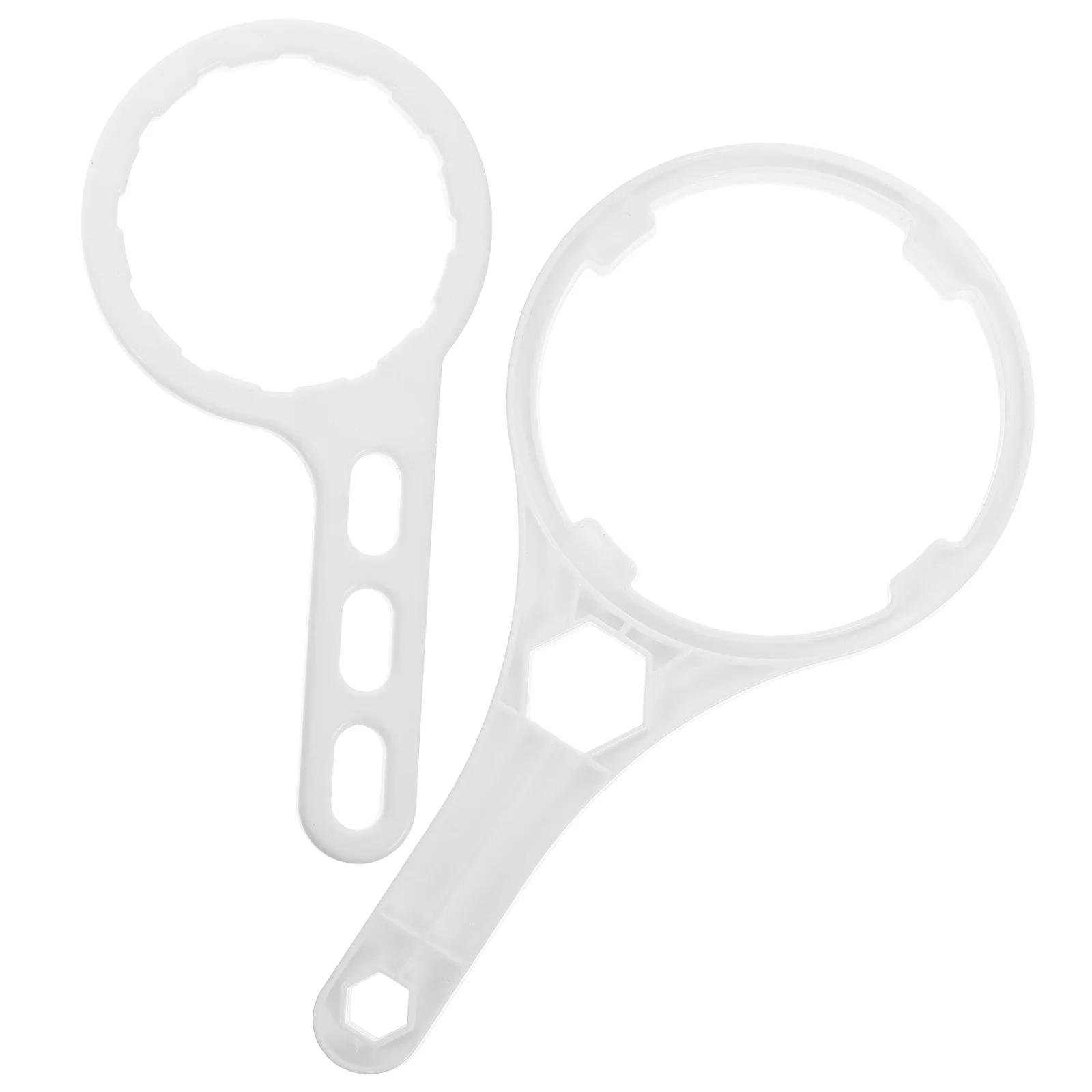 Immagine di Chiave per filtro da 1 pz per filtro dell'acqua da 10 pollici Custodia per bombola Chiave a membrana Cambio di sostituzione dello strumento in plastica