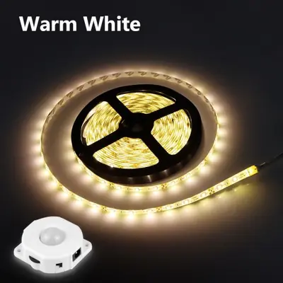 Image de LED Bande Lumineuse avec Capteur de Mouvement - Veilleuse Intelligente