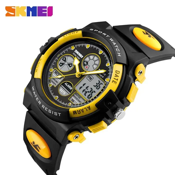Image de Montre Sportive Enfant SKMEI 1163 - Digitale Étanche & Double Affichage