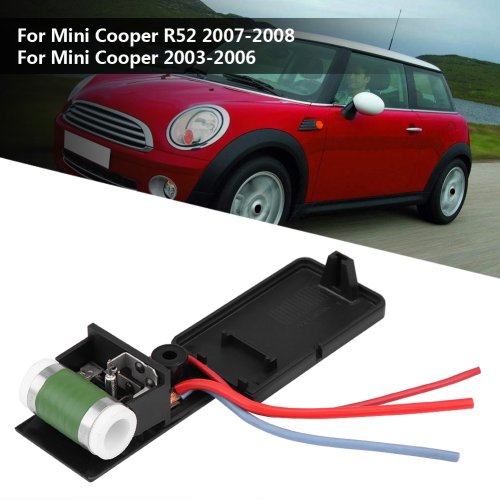 Afbeelding van Koelventilator Motor met Weerstand voor Mini Cooper R50, R52, R53 (2003-2008) - Hoge Kwaliteit Vervangingsonderdeel