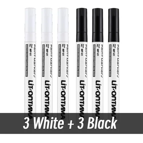 3 blanc 3 noir
