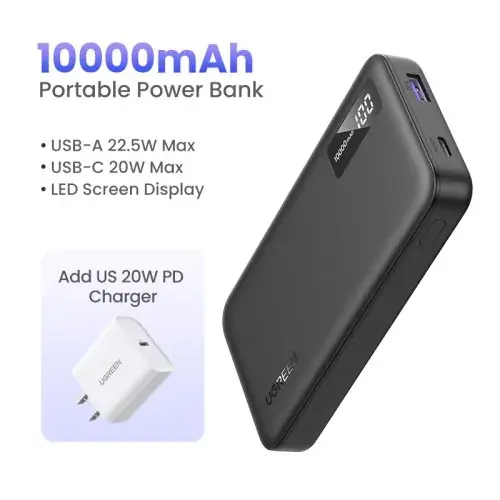 10000mAh chargeur US