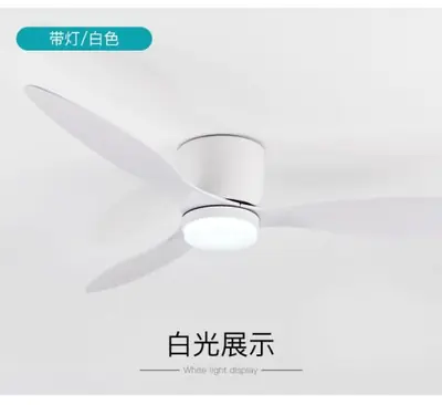 Ventilateur de Plafond LED 42-52 Pouces avec Télécommande