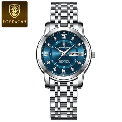 Image de Montre Femme Élégante Lumineuse avec Date et Semaine