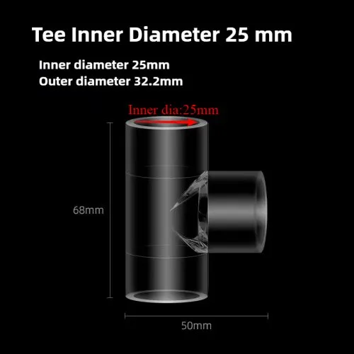 25mm T-stuk