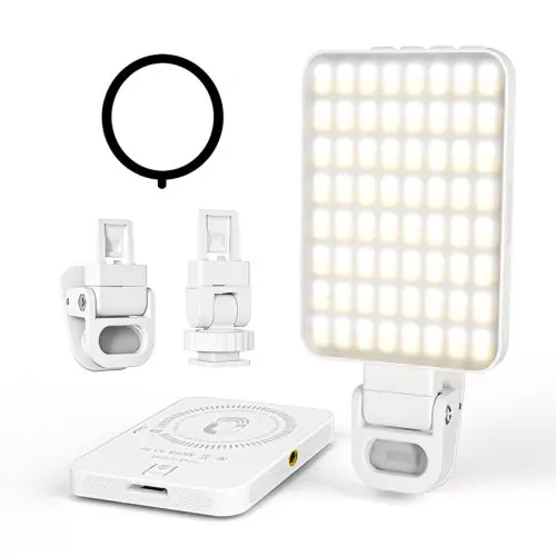 Image de Lampe LED Anneau Magnétique pour Selfie et Vidéo