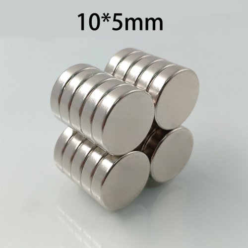 Zdjęcie 10 okrągłych magnesów 10x5 mm – naturalne, silne i praktyczne rozwiązanie do lodówki, tablicy magnetycznej i organizacji w domu i biurze