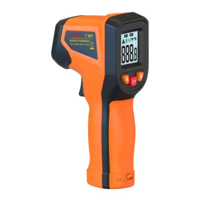 Image de Pistolet Thermomètre Laser Infrarouge - Mesure Sans Contact jusqu'à 600°C