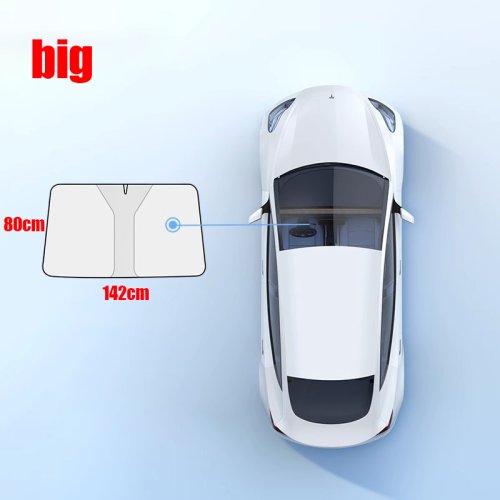 Image de Pare-soleil Voiture Pliable - Protection UV pour Pare-Brise