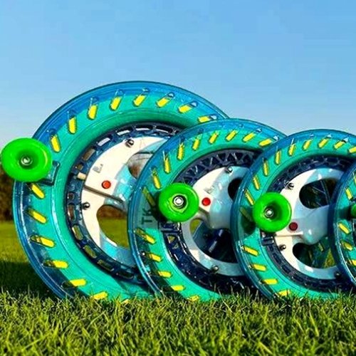 Afbeelding van Kite Reel Winder - 200-400m Vliegerlijn met Blauwe Rol