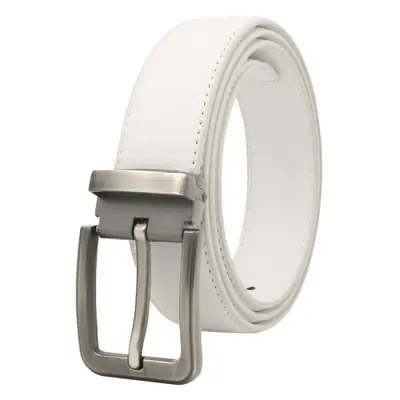 Image de Ceinture en Cuir Blanc - Style Golf & Décontracté