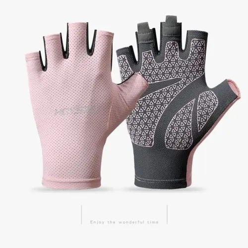 Image de Gants Sans Doigts Respirants pour Sport & Vélo
