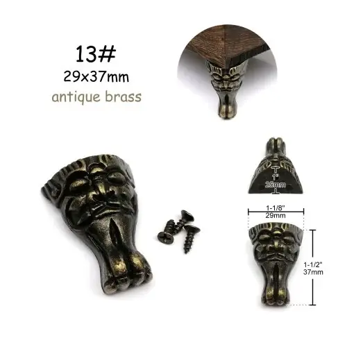 No.13 29x37mm brons