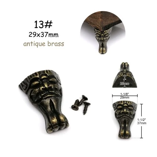 No.13 29x37mm bronce