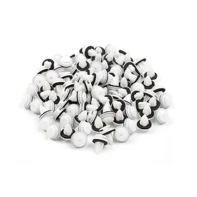 Image de Clips de Fixation Auto Universels - Lot de 100 Pièces