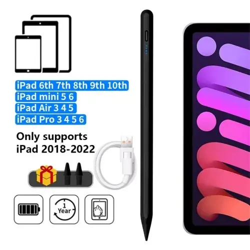 Image de Stylet pour Apple Pencil 2 Compatible - Rejet de la Main, Précision Ultra