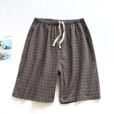 Image de Short de Pyjama Homme Coton Respirant - Confort Maximal