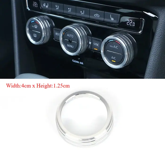 Image de Anneau de Commande AC pour VW Tiguan, Atlas, T-Roc, Passat B8 (2017-2019)