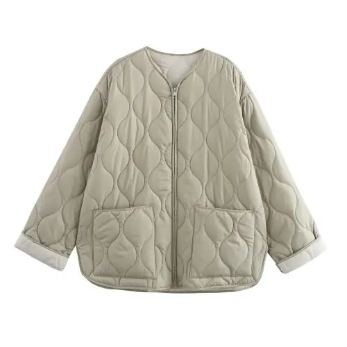 Image de Veste Zippée Femme - Style Élégant & Polyvalent