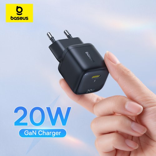 Immagine di Baseus Caricatore USB Tipo C Caricatore USB C portatile da 20 W Supporto Tipo C PD Ricarica rapida per iPhone 15 14 13 12 Pro Max 11X8 Plus