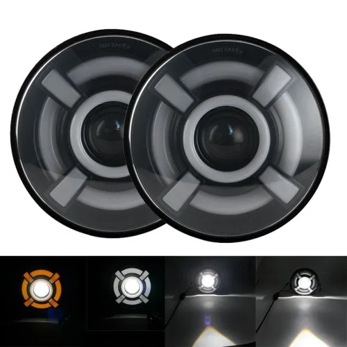 50w Halo light Black