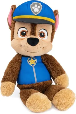 Image de Peluche Paw Patrol Chase - 13 cm