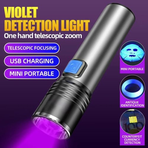 Lampe UV 395nm - Détecteur d'urine animale & résine