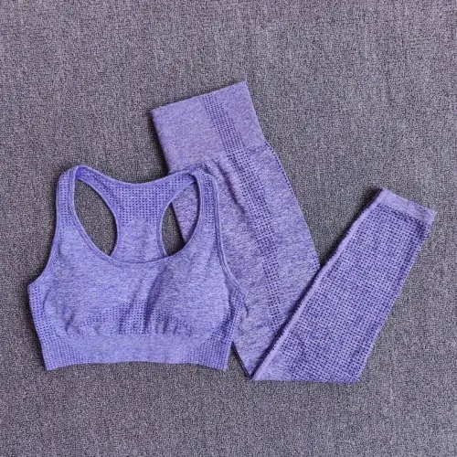 Brassière pantalon violet