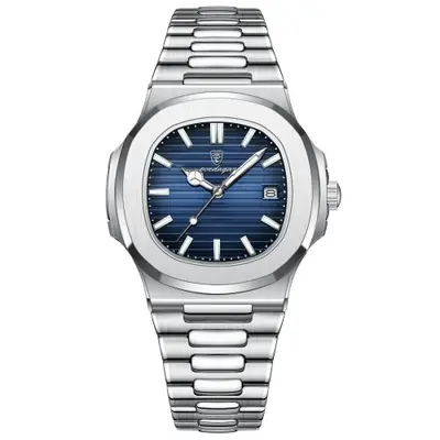 Image de Montre Homme Luxe Étanche avec Date et Lumineux