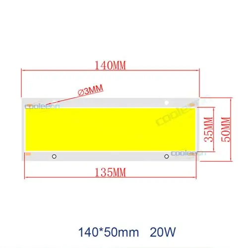 140x50 mm 20W