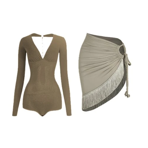 Topy-spódnica 2Pcs