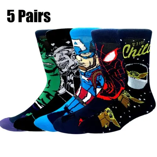 Image de Chaussettes Marvel Fun pour Hommes & Femmes