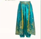 Image de Costume de Danse du Ventre Princesse Indienne pour Filles