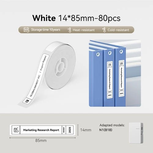 14x85mm-weiß