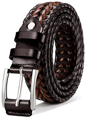 Image de Ceinture Décontractée Homme - Style Jean Tissé Creux