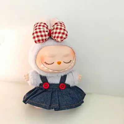 Image de Robe pour Labubu 17cm - Tenue de Poupée Tendance