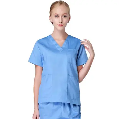Image de Uniforme Infirmière Coton - Confort & Style pour Professionnels de Santé