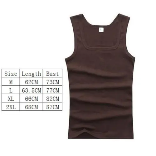 Image de Débardeur Homme Musculation - T-Shirt Sans Manches Coton
