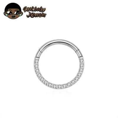 Image de Anneau de Nez en Titane G23 - Piercing Septum & Cartilage