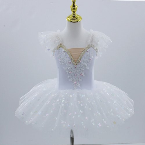 Immagine di Tutù da Ballerina Bianco – Eleganza per Bambine e Adulti