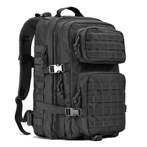 Afbeelding van 45 Liter Tactische Rugzak met MOLLE Systeem – Robuuste Assault Pack voor 3-Daags Bug Out, Wandelen, Trekking, Kamperen en Dagelijks Gebruik