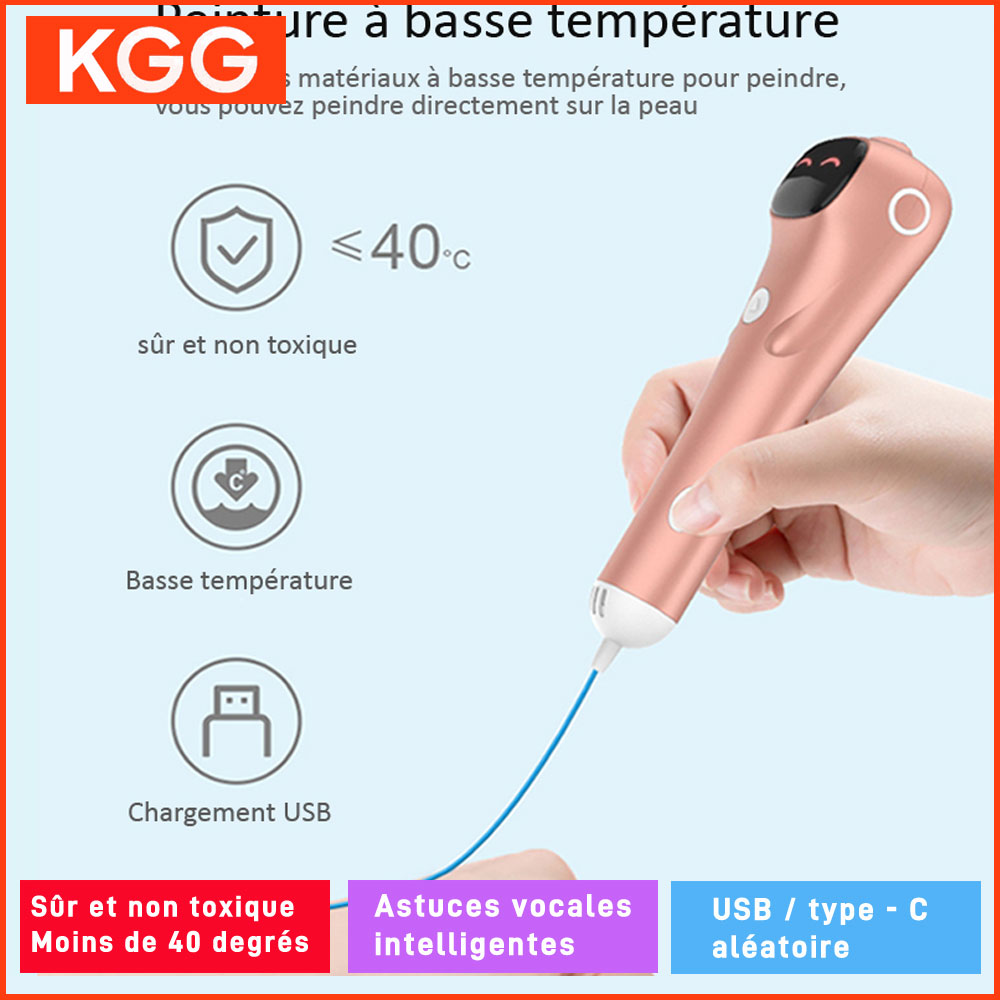 Image de Stylo 3D Anti-Brûlure pour Enfants